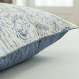 100% Natural Cotton pillow cover | Corn Fiber Filling | Lightweight and Breathable | Made with Eco-Friendly Materials | Soft and Comfortable | Perfect for Year-Round Use