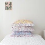 Roseville Modal Pillow Cover | 100% Natural Modal | Ultra-Soft and Smooth | Eco-Friendly Material | Elegant Floral Design | Perfect for Sensitive Skin | Breathable and Comfortable | Korean-Made