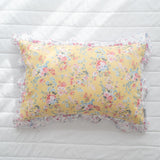 Roseville Modal Pillow Cover | 100% Natural Modal | Ultra-Soft and Smooth | Eco-Friendly Material | Elegant Floral Design | Perfect for Sensitive Skin | Breathable and Comfortable | Korean-Made