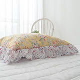 Roseville Modal Pillow Cover | 100% Natural Modal | Ultra-Soft and Smooth | Eco-Friendly Material | Elegant Floral Design | Perfect for Sensitive Skin | Breathable and Comfortable | Korean-Made