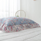 Roseville Modal Pillow Cover | 100% Natural Modal | Ultra-Soft and Smooth | Eco-Friendly Material | Elegant Floral Design | Perfect for Sensitive Skin | Breathable and Comfortable | Korean-Made