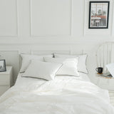 Natural Beauty Pillow Cover | 100% High-Density Cotton | Hypoallergenic and Breathable | Allergy Care | Soft Pastel Tones | Moisture-Wicking and Quick-Drying | Eco-Friendly Material