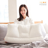Milk Pillow | Waterproof Cervical Pillow | Latex Neck Support | 5-Zone Structure for Optimal Comfort | Best-Selling in Korea | Ergonomic Design | Relieves Neck and Spine Stress