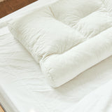 Milk Pillow Alpha | Waterproof Cervical Pillow | Latex Neck Support | 5-Zone Structure for Optimal Comfort | Best-Selling in Korea | Ergonomic Design | Relieves Neck and Spine Stress