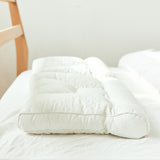 Milk Pillow Alpha | Waterproof Cervical Pillow | Latex Neck Support | 5-Zone Structure for Optimal Comfort | Best-Selling in Korea | Ergonomic Design | Relieves Neck and Spine Stress