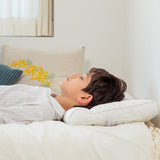 Milk Pillow Alpha | Waterproof Cervical Pillow | Latex Neck Support | 5-Zone Structure for Optimal Comfort | Best-Selling in Korea | Ergonomic Design | Relieves Neck and Spine Stress
