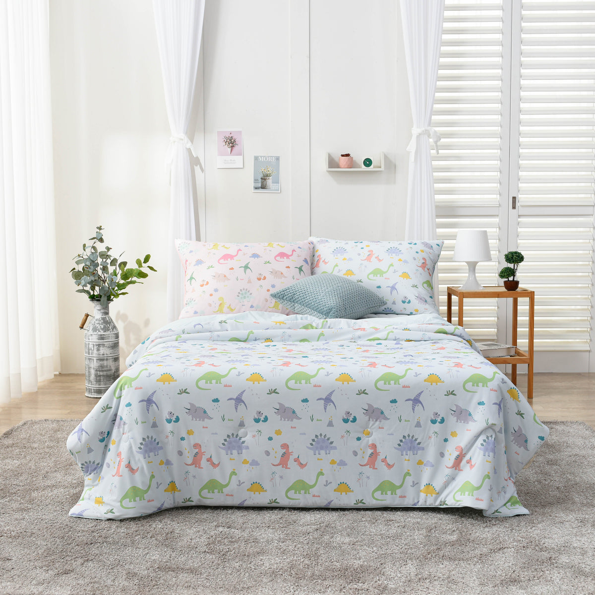 Dino Cooling Summer Quilt