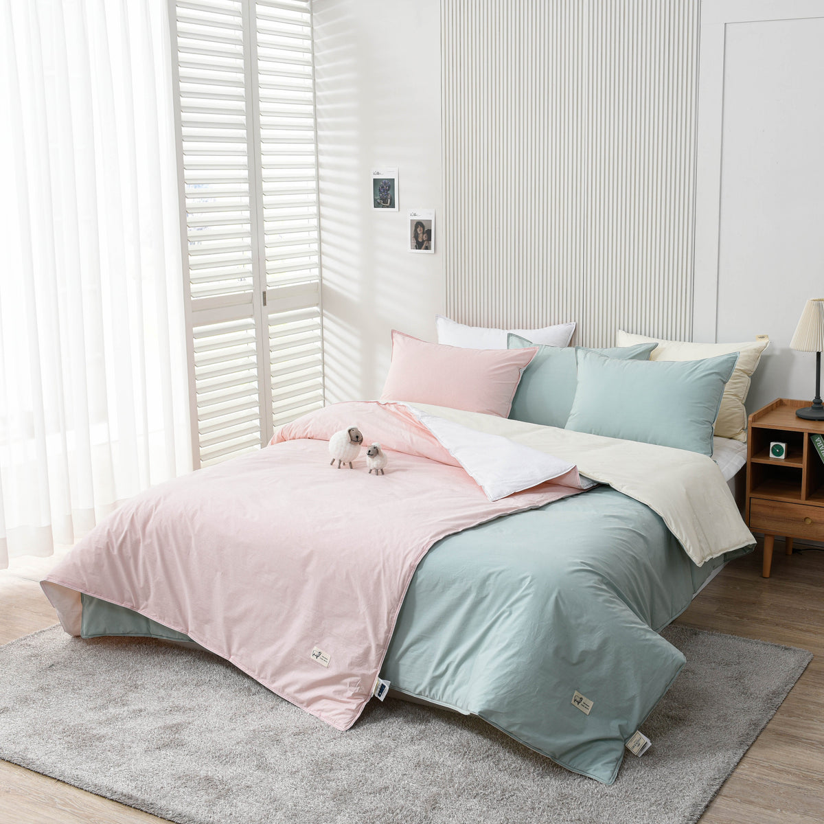 Whipping Wool & Cotton Quilt