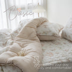 Basic Collagen Modal | Skin-Friendly Fabric | Soft Touch Bedding | Moisture-Retaining Textile | Hypoallergenic Modal Quilt