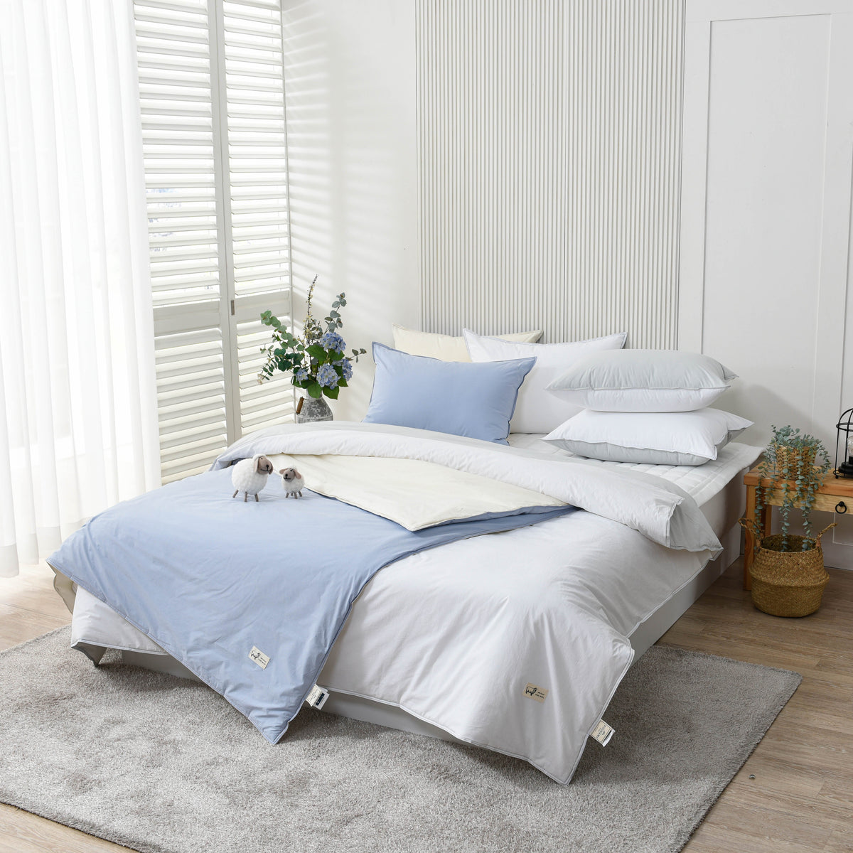 Whipping Wool & Cotton Quilt