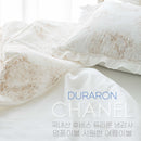 CHANEL COOLING QUILT / Duraron Cooling Blanket / Luxury Chanel Bedding / Summer Quilt Lightweight / Soft and Breathable Fabric / Elegant Floral Design