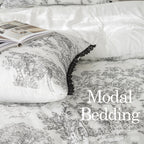 Mongshu 100% Modal | French Style Bedding | Soft Modal Quilt | Luxury French Design | Breathable Modal Fabric