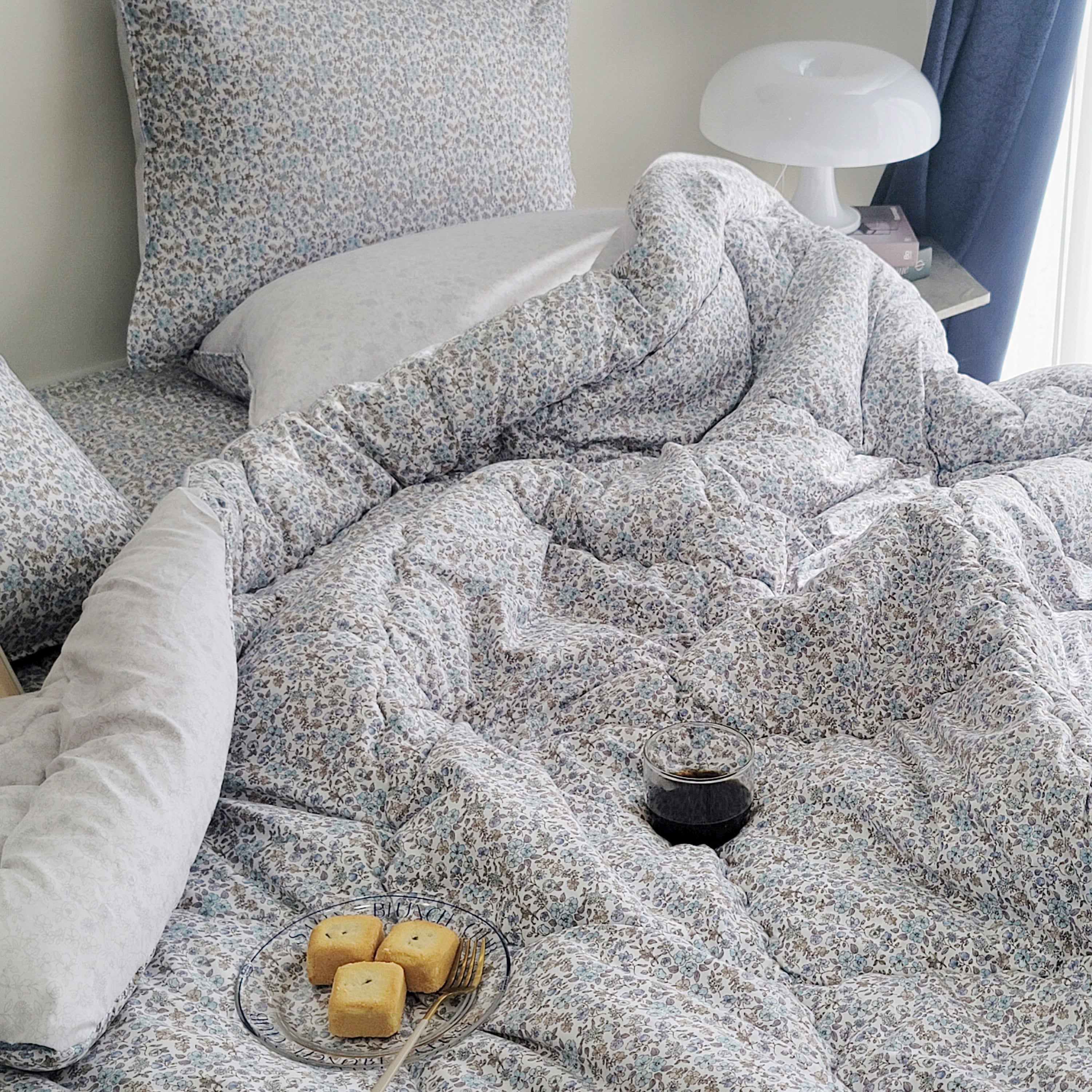 Judy Semi Micro Quilt | Polyester Comforter | Lightweight Quilt | Breathable Duvet | Dust Resistant Bedding