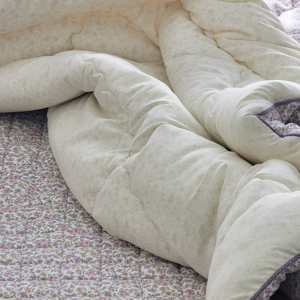 Judy Semi Micro Quilt | Polyester Comforter | Lightweight Quilt | Breathable Duvet | Dust Resistant Bedding