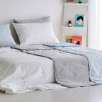 Bass High-Density Cooling  Quilt / Bass High-Density Cooling Blanket / Cool-Touch Summer Quilt / Breathable Cooling Bedding / Premium High-Density Fabric Blanket / Lightweight Summer Cooling Quilt