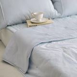 Bass High-Density Cooling  Quilt / Bass High-Density Cooling Blanket / Cool-Touch Summer Quilt / Breathable Cooling Bedding / Premium High-Density Fabric Blanket / Lightweight Summer Cooling Quilt