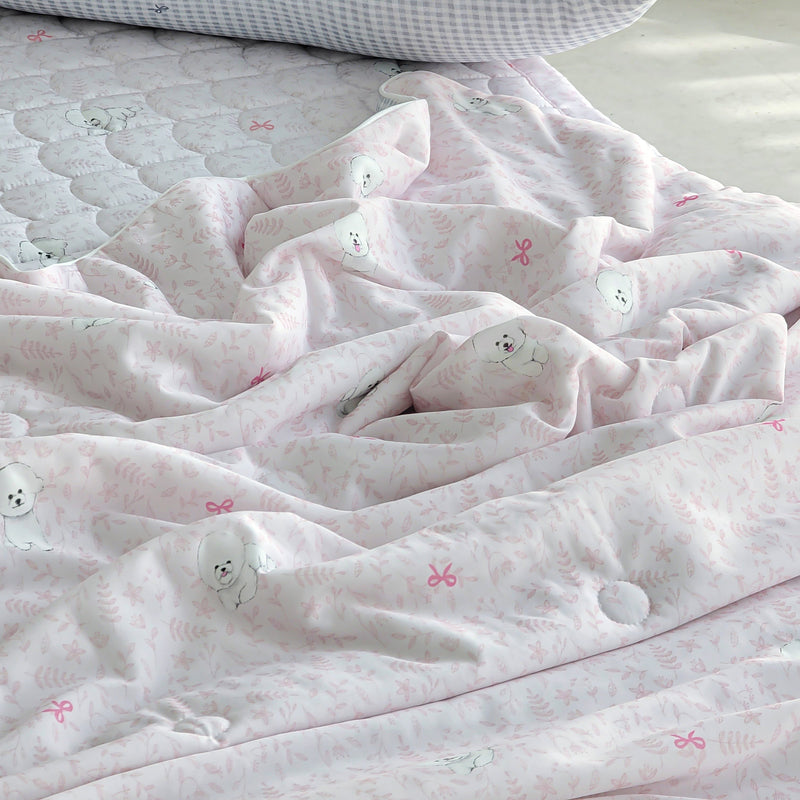 Love Cooling Summer Quilt / Love Cooling Summer Quilt / Cool-Touch Bedding / Lightweight Summer Quilt / Breathable Cooling Blanket / Soft Comfortable Quilt