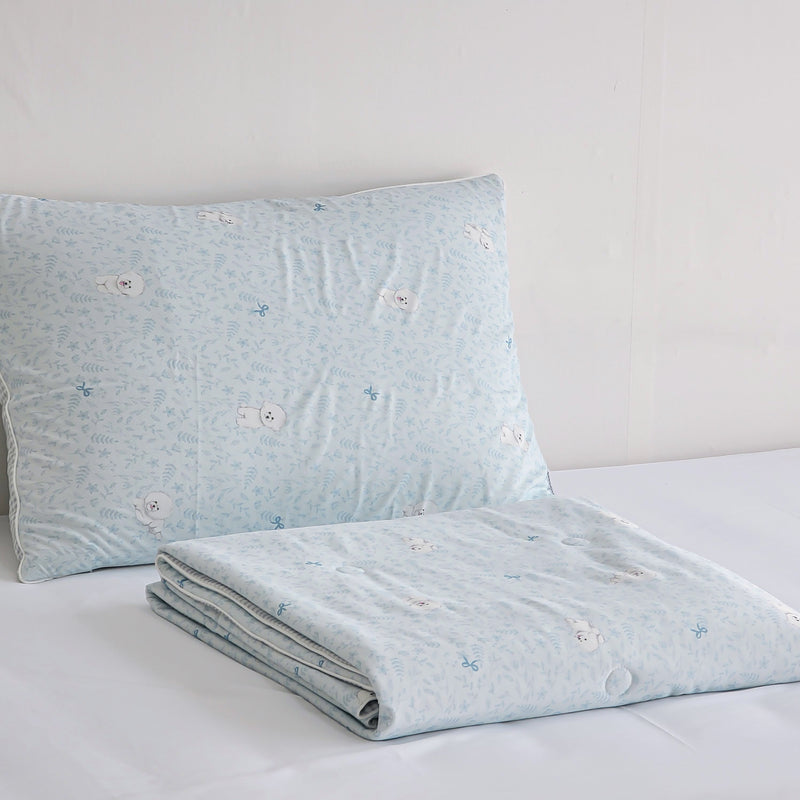 Love Cooling Summer Quilt / Love Cooling Summer Quilt / Cool-Touch Bedding / Lightweight Summer Quilt / Breathable Cooling Blanket / Soft Comfortable Quilt