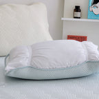 Yarn-Dyed Fitted Cooling Bed Pad / Huvis Cooling Fabric / Polyethylene Polyester Blend / Summer Cooling Material / Breathable Cooling Textile / Lightweight Cool Touch Fabric
