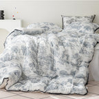 Mongshu 100% Modal | French Style Bedding | Soft Modal Quilt | Luxury French Design | Breathable Modal Fabric