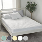 Allergy Care Padded Mattress Cover | hypoallergenic | quilted mattress cover | allergy care bedding | soft & breathable | premium padded protector