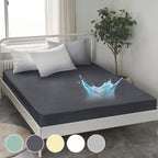 Multi-Layer Waterproof Mattress Cover | dual-layer protection | waterproof mattress cover | breathable & durable | allergy-friendly | premium bed protector