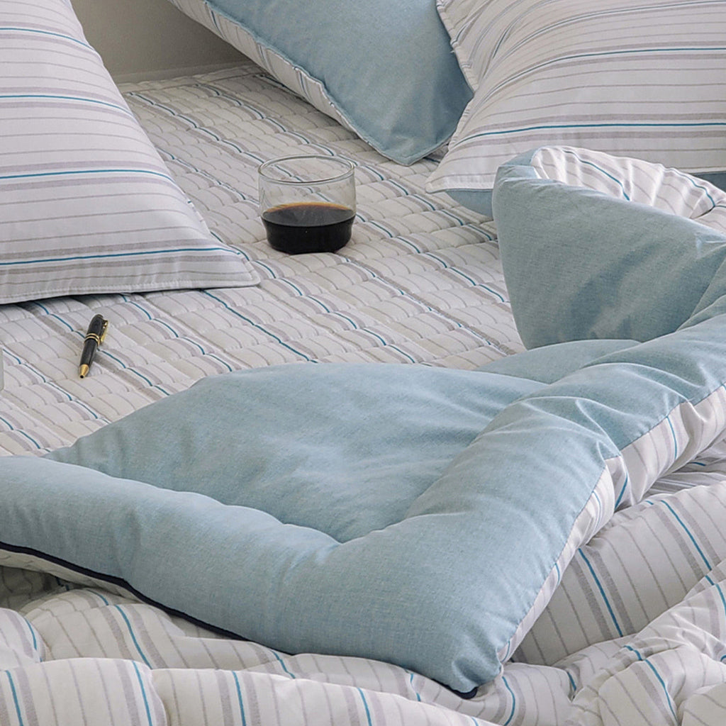 Lyn Semi Micro Quilt | Polyester Comforter | Lightweight Quilt | Breathable Duvet | Dust Resistant Bedding