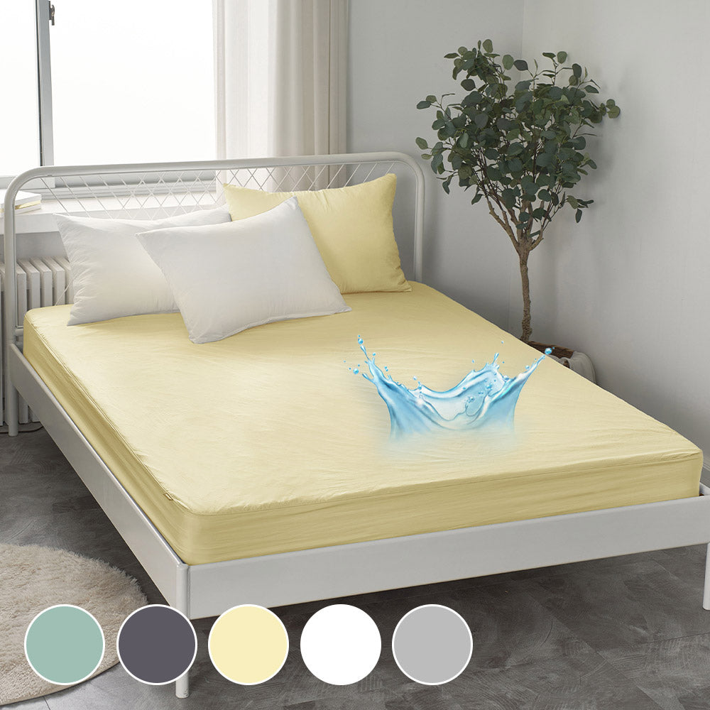 Multi-Layer Waterproof Mattress Cover | dual-layer protection | waterproof mattress cover | breathable & durable | allergy-friendly | premium bed protector