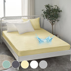 Multi-Layer Waterproof Mattress Cover | dual-layer protection | waterproof mattress cover | breathable & durable | allergy-friendly | premium bed protector