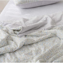 Flower Cooling Quilt /Flower Cooling Quilt / Floral Summer Blanket / Lightweight Cooling Comforter / Breathable Floral Bedding / Soft Cooling Quilt