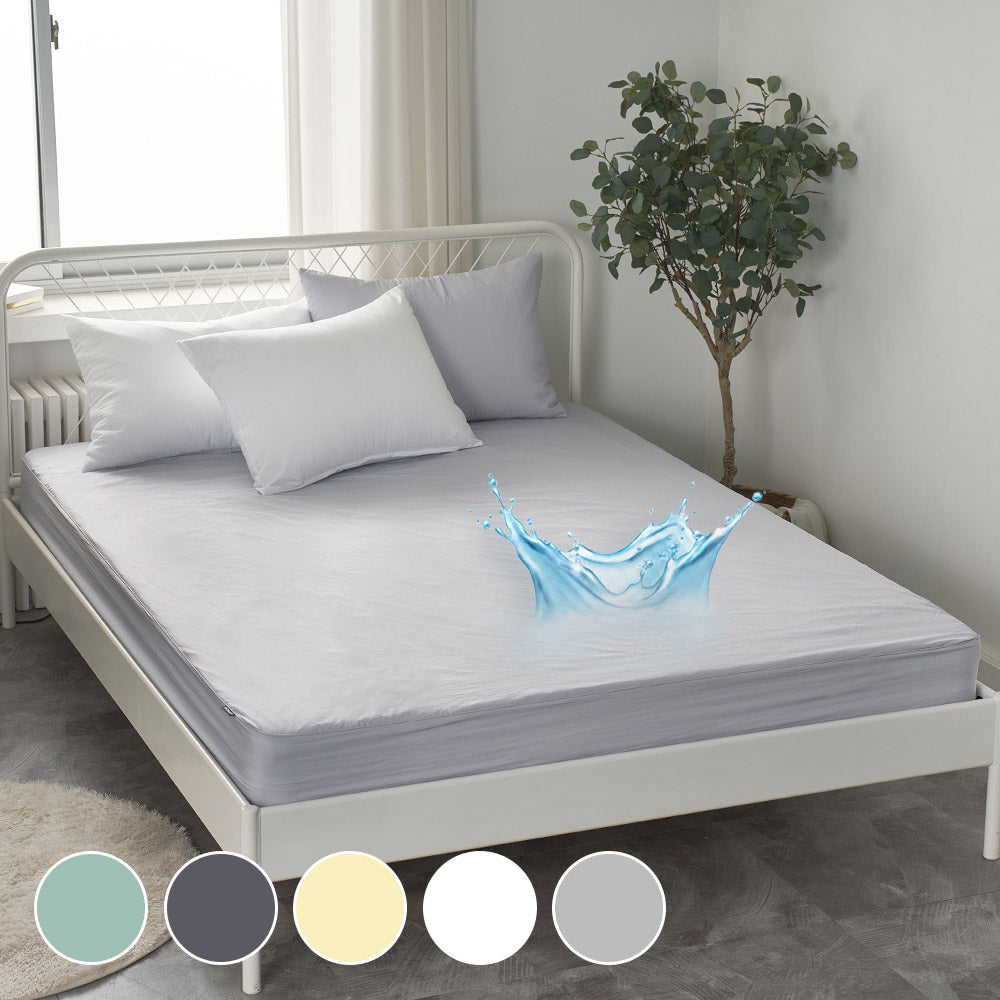 Multi-Layer Waterproof Mattress Cover | dual-layer protection | waterproof mattress cover | breathable & durable | allergy-friendly | premium bed protector
