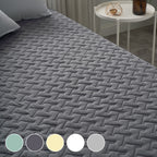 Allergy Care Padded Mattress Cover | hypoallergenic | quilted mattress cover | allergy care bedding | soft & breathable | premium padded protector