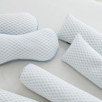 Alaska Cooling Buckwheat Pillow | Cooling Pillow Cover | Perfect for Hot Nights | Breathable Support | Buckwheat Pillow | Adjustable Firmness