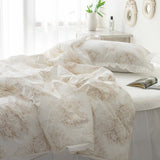 CHANEL COOLING QUILT / Duraron Cooling Blanket / Luxury Chanel Bedding / Summer Quilt Lightweight / Soft and Breathable Fabric / Elegant Floral Design