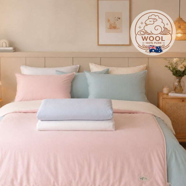 Whipping Wool & Cotton Quilt