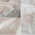 Chanel Pattern Bedding | 100% Modal Fabric | 60-Count High-Density Cotton | Reversible Luxury Quilt | Soft and Breathable Bedding