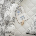 Mongshu 100% Modal | French Style Bedding | Soft Modal Quilt | Luxury French Design | Breathable Modal Fabric