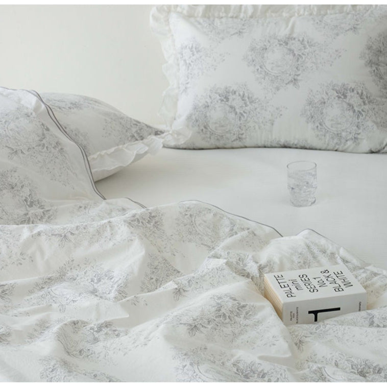 CHANEL COOLING QUILT / Duraron Cooling Blanket / Luxury Chanel Bedding / Summer Quilt Lightweight / Soft and Breathable Fabric / Elegant Floral Design