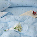 Tulip Modal 100% Quilt / 100% Modal Fabric Quilt / Tulip Floral Bedding / Soft Lightweight Comforter / Breathable Summer Blanket / Luxury Modern Quilt