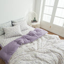 Glory Unbleached Cotton Quilt | 100% Natural Cotton | Corn Fiber Filling | Lightweight and Breathable | Made with Eco-Friendly Materials | Soft and Comfortable | Perfect for Year-Round Use