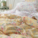 Roseville Modal Spread | 100% Natural Modal | Ultra-Soft and Smooth | Eco-Friendly Material | Elegant Floral Design | Perfect for Sensitive Skin | Breathable and Comfortable | Korean-Made | Ideal for Year-Round Use