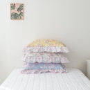 Roseville Modal Pillow Cover | 100% Natural Modal | Ultra-Soft and Smooth | Eco-Friendly Material | Elegant Floral Design | Perfect for Sensitive Skin | Breathable and Comfortable | Korean-Made