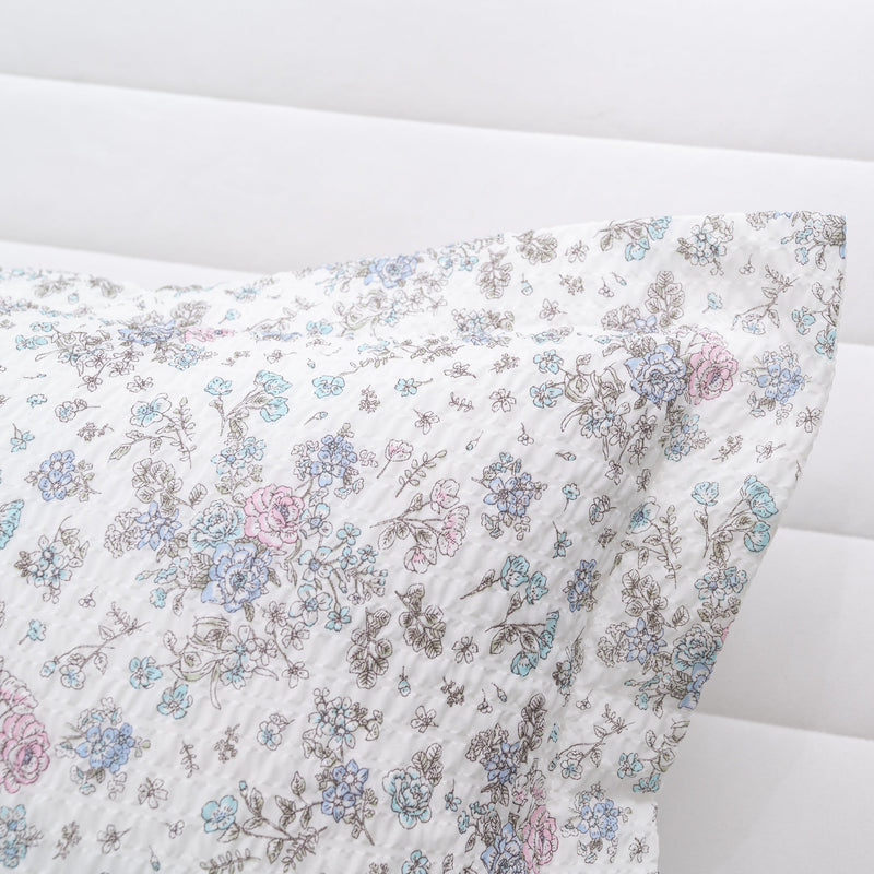 Aurora Ripple Snow Pad | Cool and Breathable | Perfect for Summer Comfort | Soft Floral Design | Lightweight and Easy to Wash | Ideal for Hot Nights