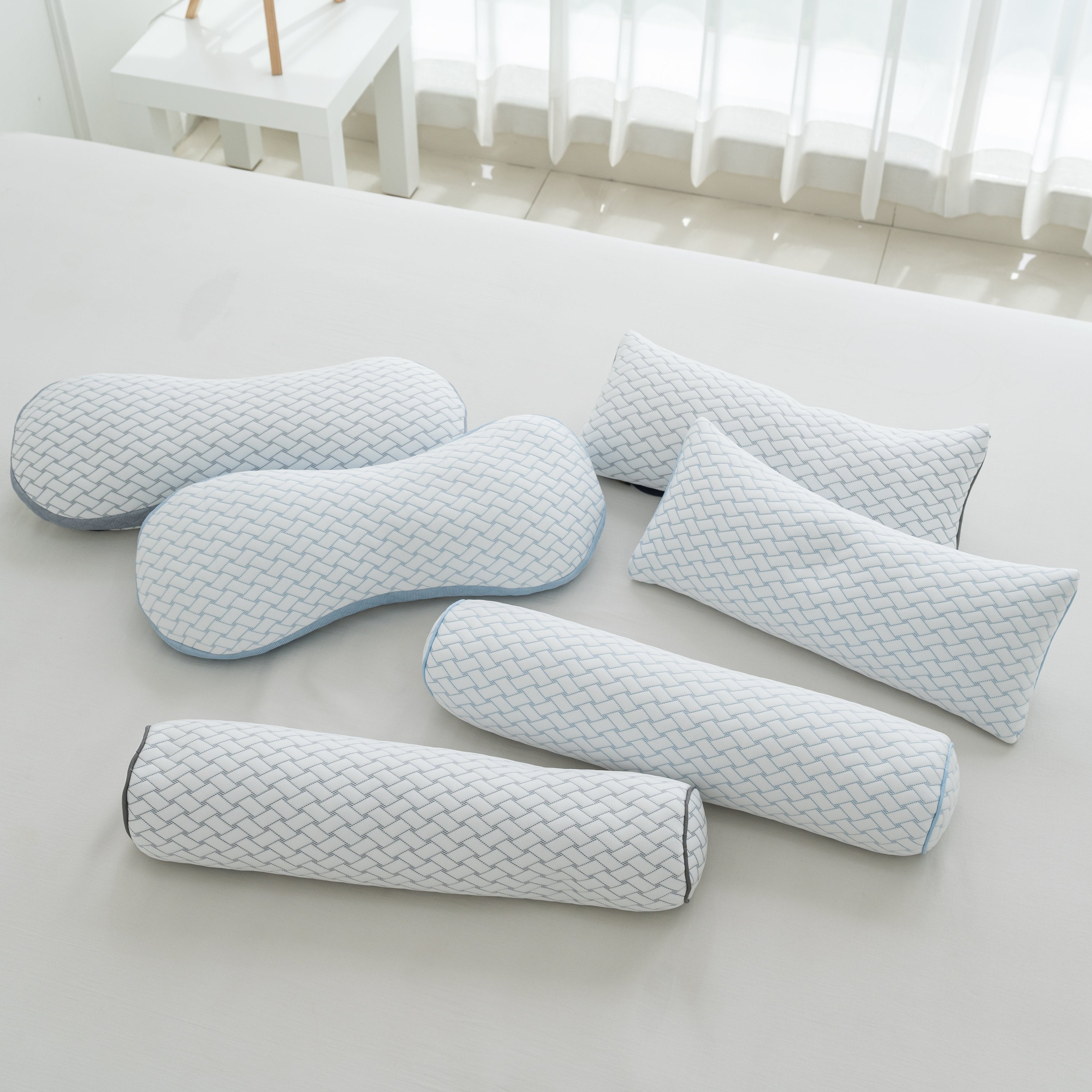 Alaska Cooling Buckwheat Pillow | Cooling Pillow Cover | Perfect for Hot Nights | Breathable Support | Buckwheat Pillow | Adjustable Firmness