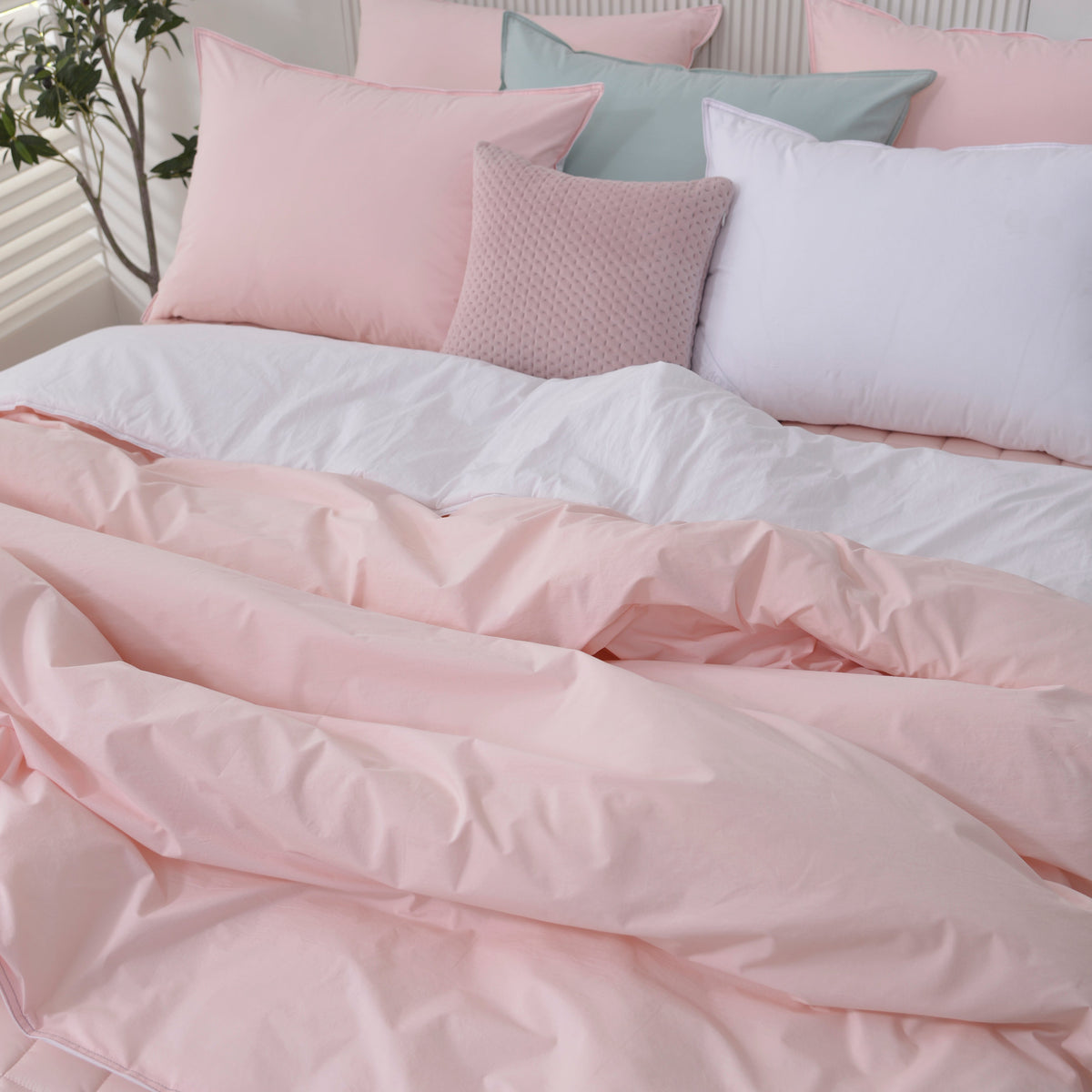 Whipping Wool & Cotton Quilt