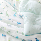 Jurassic Dreams 100% Modal Quilt | soft & breathable | 100% modal fabric | lightweight comforter | cozy all-season quilt | premium kids bedding
