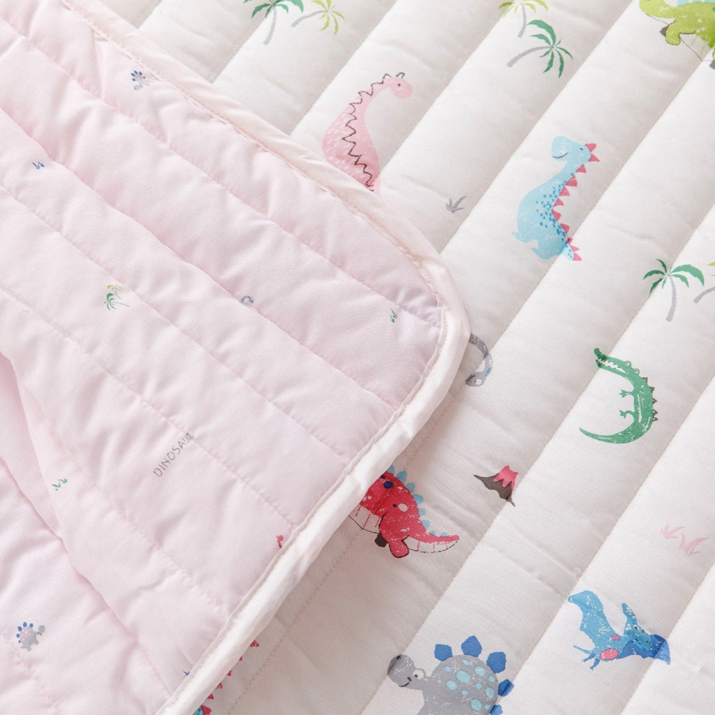 Jurassic Dreams 100% Modal Quilt | soft & breathable | 100% modal fabric | lightweight comforter | cozy all-season quilt | premium kids bedding