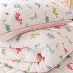 Jurassic Dreams 100% Modal Quilt | soft & breathable | 100% modal fabric | lightweight comforter | cozy all-season quilt | premium kids bedding