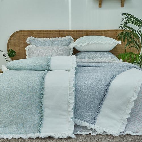 Viki Snow Wrinkle Summer Blanket | Wrinkle Texture Cooling Blanket | Cool Touch Summer Blanket | Summer Bedspread | Moisture Wicking Blanket