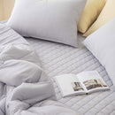 cloud allergy care Mattress pad | micro-washed mattress pad | hypoallergenic bedding | soft & breathable mattress topper | premium quilted bed pad